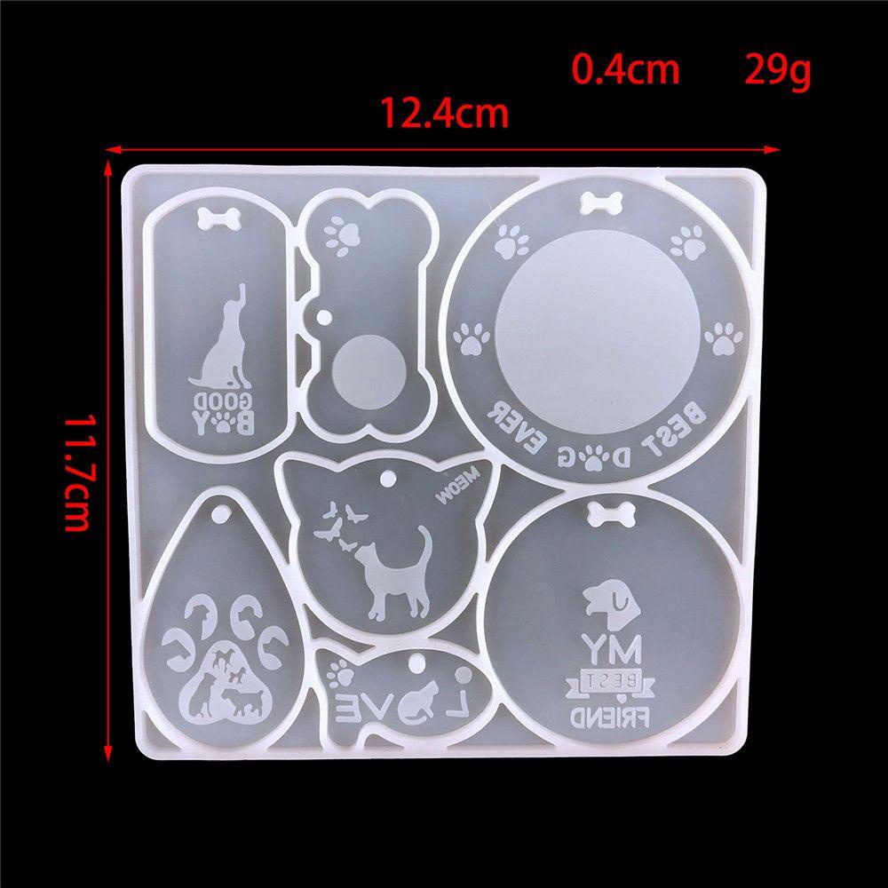 Khuôn Làm Trang Sức Nhựa Resin UV Hình Khúc Xương