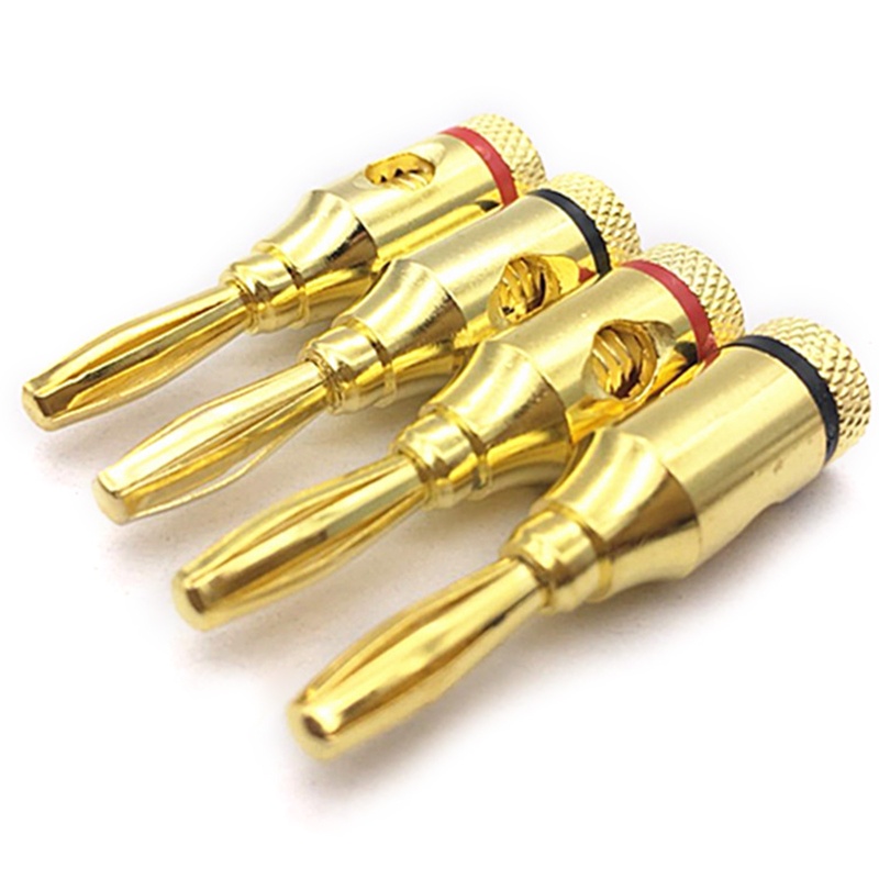 Set 10 Đầu Cắm Bắp Chuối Mạ Vàng Chất Lượng Cao Tiện Dụng