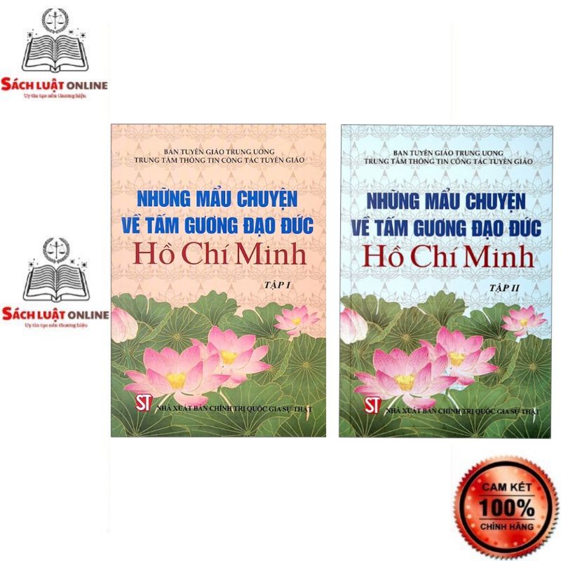 Sách - Những mẩu chuyện về tấm gương đạo đức Hồ Chí Minh - Tập 1+2