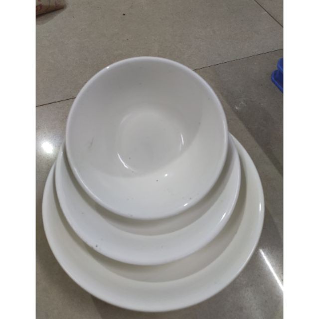 Tô sứ trắng 18cm