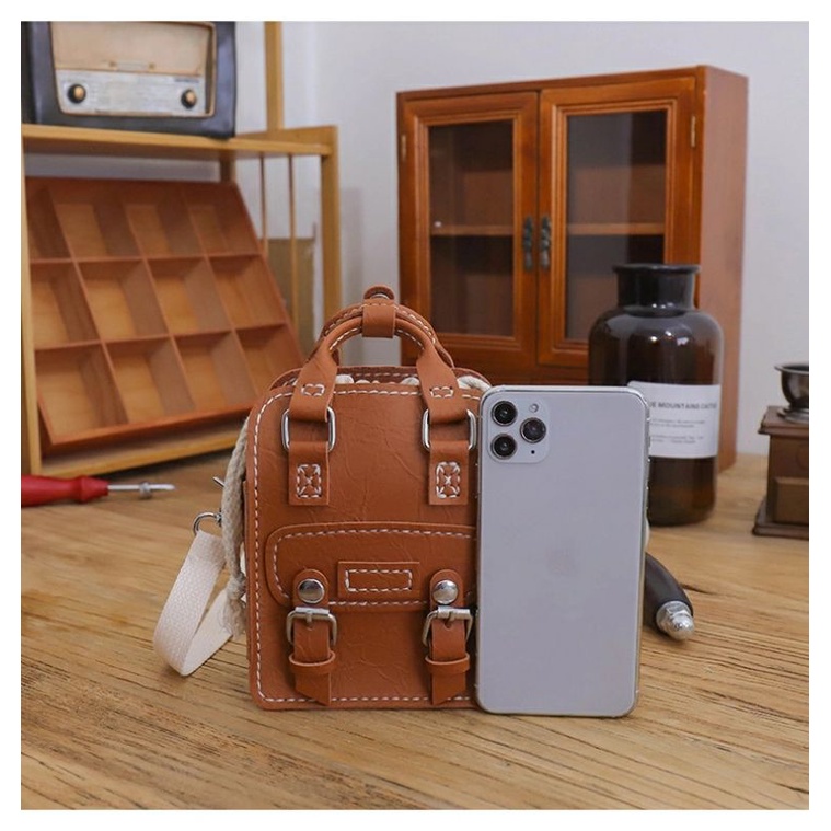 |Order| Túi Đeo Chéo Da DIY - Túi Xách Handmade - Đồ Tự Làm