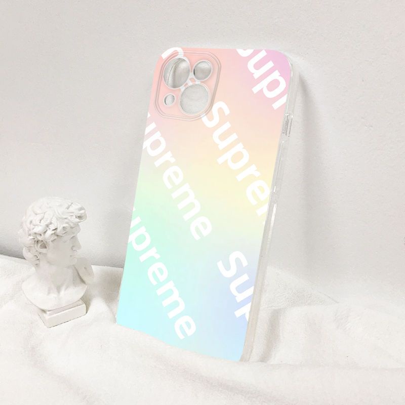 Ốp Điện Thoại TPU Mềm Chống Sốc In Logo supreme Cho IPhone 14 12 PRO 12 mini 11 PRO Max 13 PRO 13PROMAX Xs Max XR 6 7 8 Plus