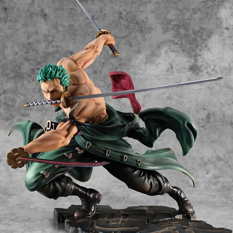 One Piece Anime PVC Figure Zoro Three Thousand World Sanzensekai Action Figure Model Toy Gift for Kid Adult