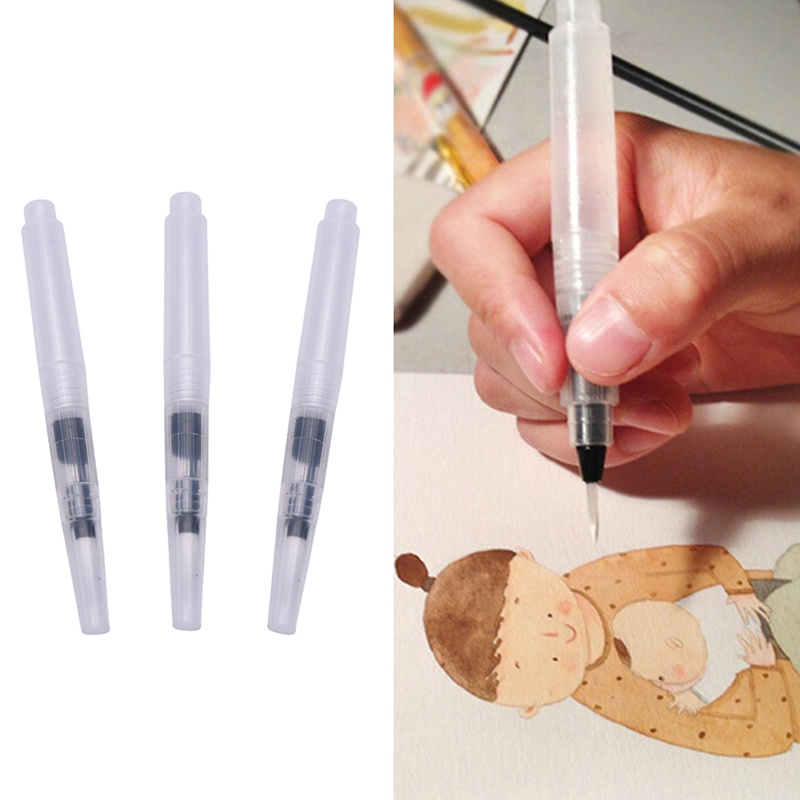 Set 3 Bút Lông Viết Thư Pháp Màu Nước Mới