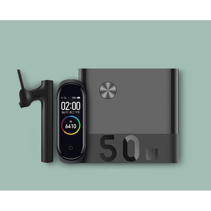 Củ Sạc Nhanh ZMI APB03 50W Kiêm Pin Dự Phòng 6700mAh, Kèm Cáp 2 Đầu Type C Dài 1m