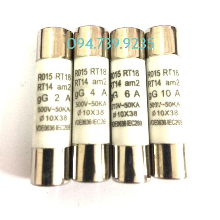 Ruột chì 2A đến 32A  - Cầu chì sứ 2A đến 32A