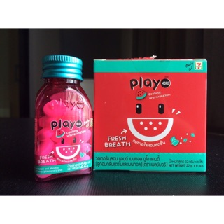 🍭🎊🍭Kẹo Ngậm Play More Dưa Hấu Hũ 22g🎀❣️