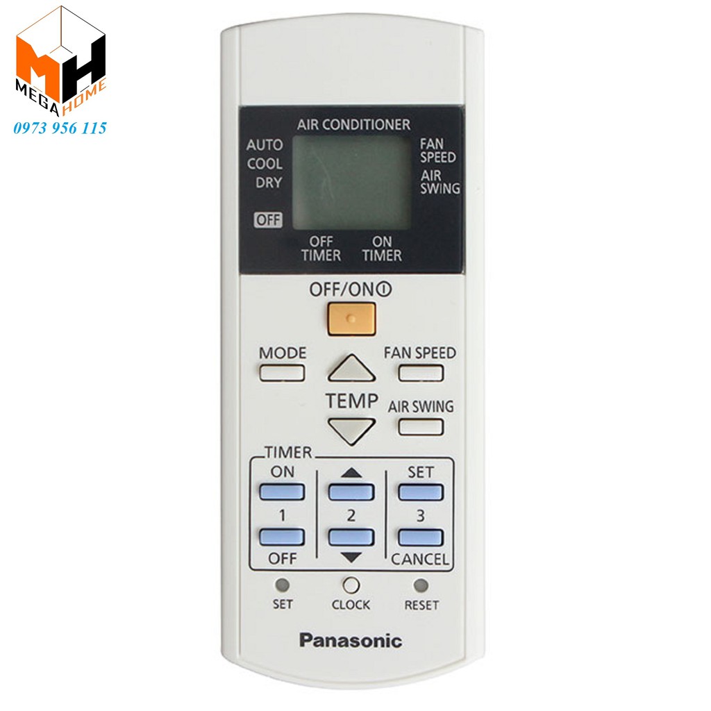 Điều khiển điều hòa Panasonic - Remote máy lạnh panasonic hàng loại 1, bảo hành 1 đổi 1 30 ngày