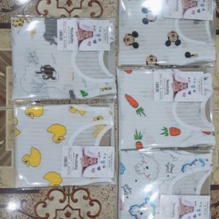 Combo 5 bộ sát nách cotton giấy thông hơi