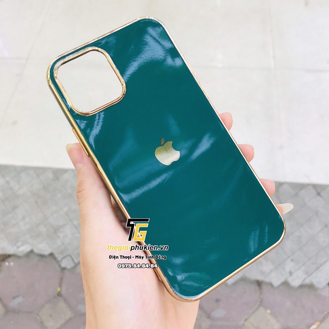 [Hàng mới về] Ốp lưng dẻo màu phủ Ceramic cho iPhone 12, 12 Pro, 12 Pro Max