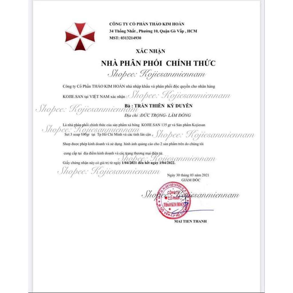 Set 3 xà phòng tắm trắng Kojiesan soap 300g