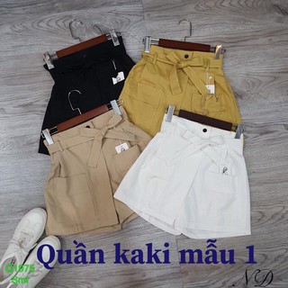 [Freeship] Quần Kaki Giả Chân Váy Kaki co giãn Váy Ngắn Váy Chữ A Ulzzang