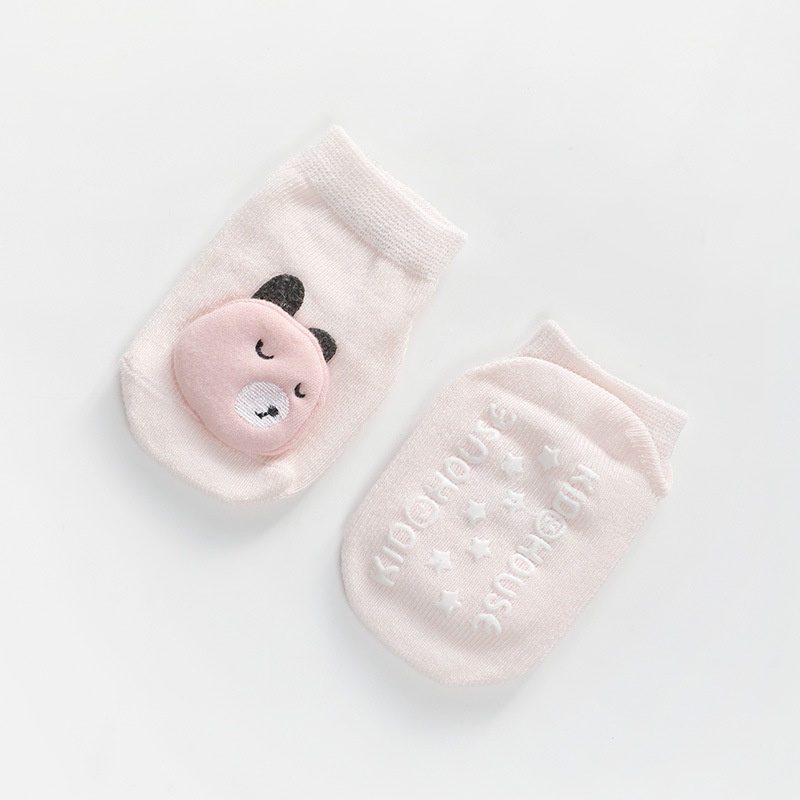 Vớ Cotton Chống Trượt Họa Tiết Hoạt Hình Cho Bé Sơ Sinh