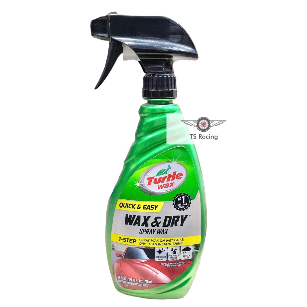 Chai xịt đánh bóng sơn nhanh Turtle Wax &amp; Dry 769ml