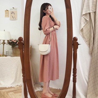 [ CÓ SẴN] VÁY VINTAGE BASIC 🌸 ảnh thật ở cuối
