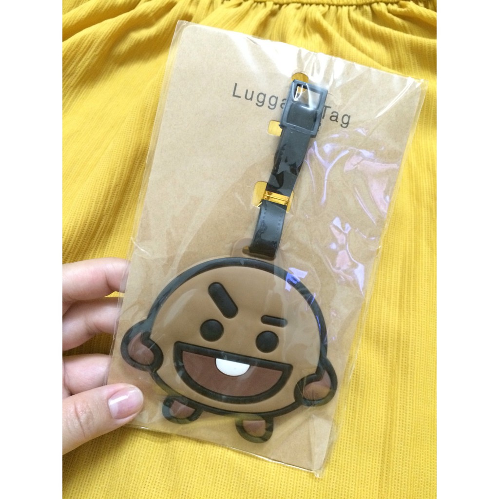 THẺ HÀNH LÝ BT21/ BT21 LUGGAGE TAG [còn Shooky/Mang]