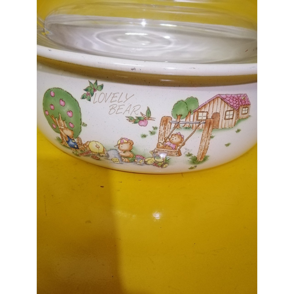 Nồi men nội địa Nhật, size 23cm, cao 8cm (mã 736), Dùng được bếp từ