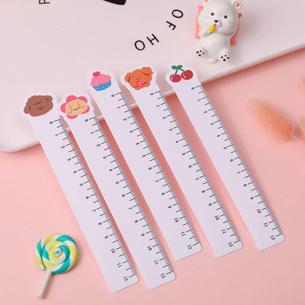 Thước Thẳng 12cm Di Động Có Thể Uốn Cong Dễ Thương Đa Ứng Dụng Cho Bé