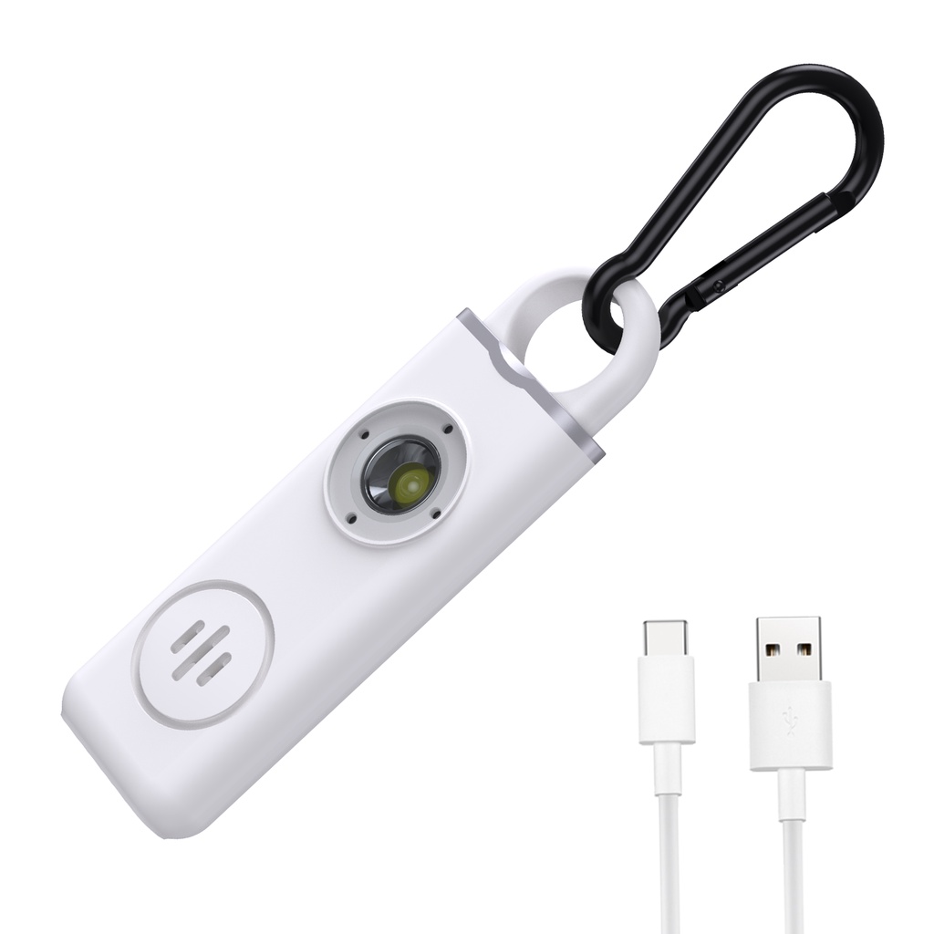 Móc Khóa Báo Động Tự Vệ 130db An Toàn Cho Người Lớn Tuổi / Trẻ Em
