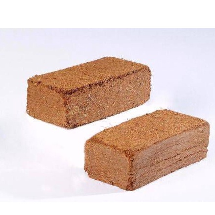 Đất nén hữu cơ mùn xơ dừa bánh 500gr đã xử lý dùng trồng rau củ quả cây cảnh trộn đất trồng cây