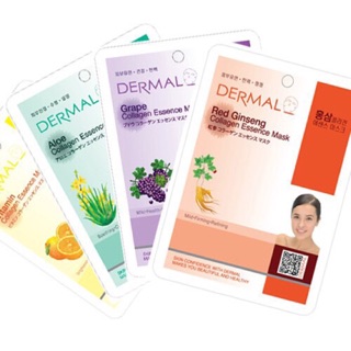 Mặt nạ hàn quốc Dermal dưỡng trắng da,bảo vệ da khỏi các tác nhân có hại