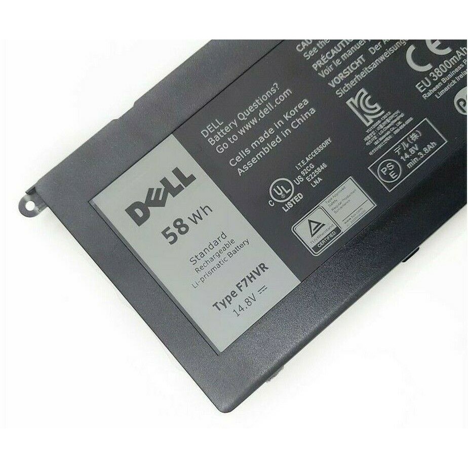 Pin Laptop ⚡️ DELL INSPIRON 15-7537 ⚡️ (ZIN 4 CELL) Dell Inspiron 15 7537 17 7737 F7HVR 062VNH G4YJM Cell dẹp