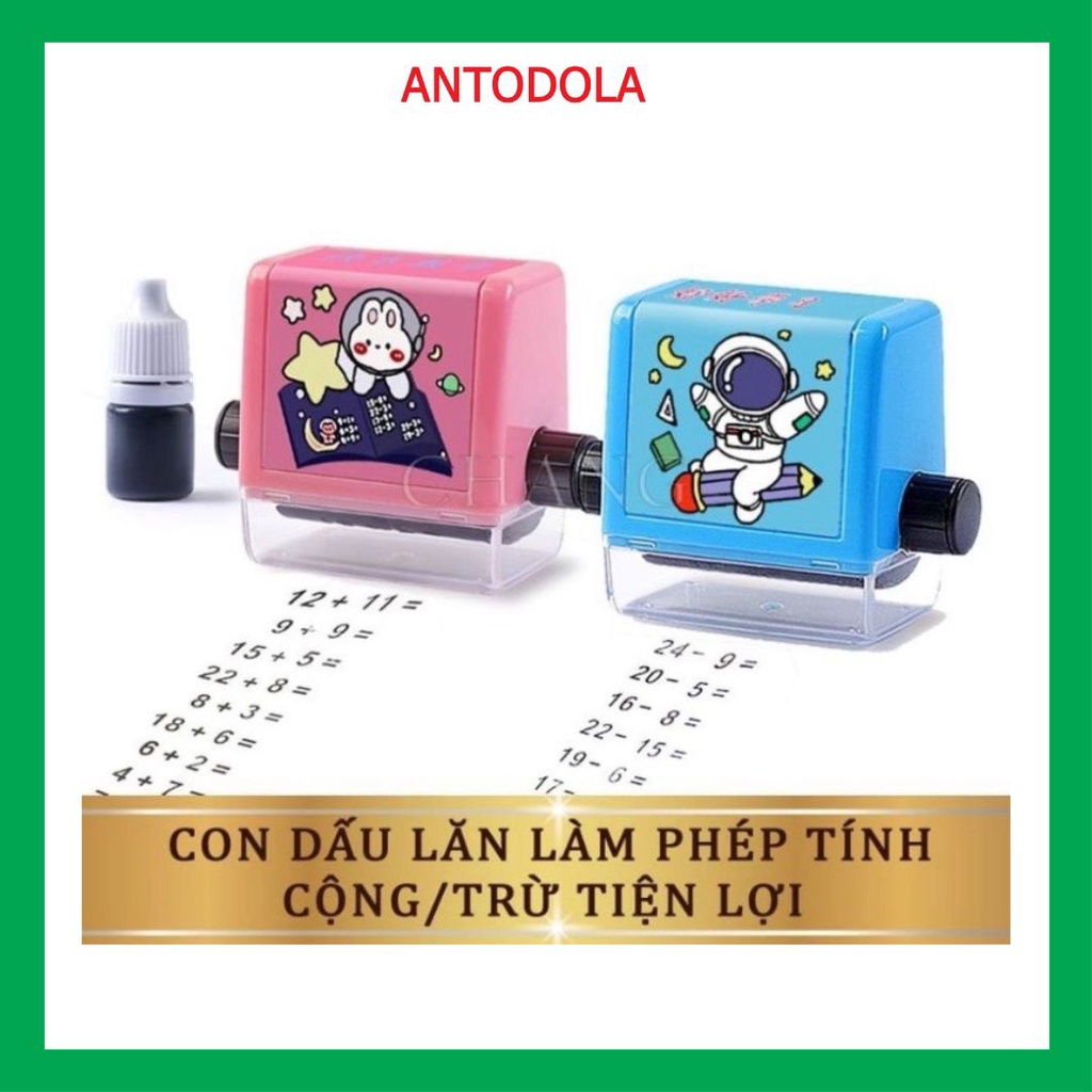 Con Lăn Tạo Phép Tính Cộng Trừ Nhân Chia Ngẫu Nhiên Cho Học Sinh