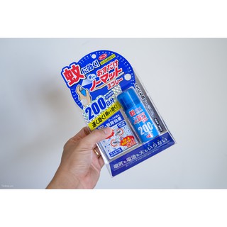 Xịt muỗi Nhật bản chai 200 lần