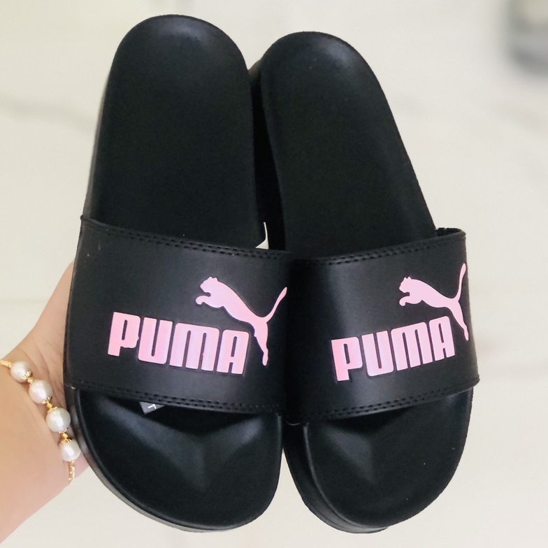 Dép unisex 𝐌𝐋𝐁 𝐏𝐔𝐌𝐀 ❤️FREESHIP + Hộp❤️ dép mlb bóng chày quai ngang thể thao nữ in PUMA nhiều màu