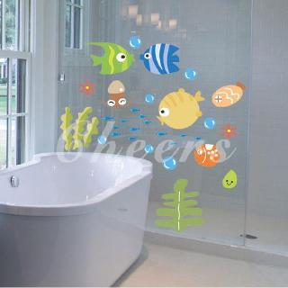 Miếng dán tường hình con cá