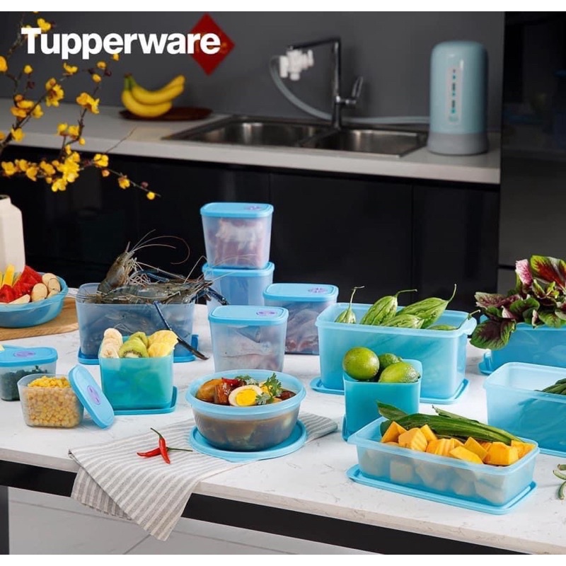 Set 15 hộp Blue Ocean - Chính hãng Tupperware Việt Nam phân phối