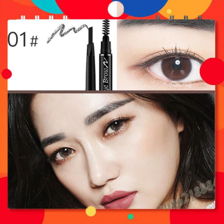 [FREESHIP] Bút kẻ lông mày Lameila Double Effect LE15 | BigBuy360 - bigbuy360.vn