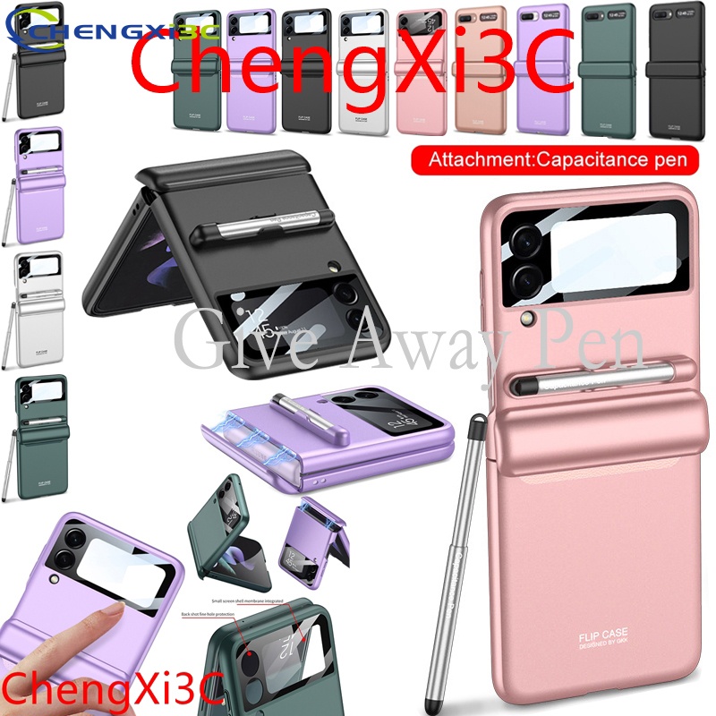 Bút cảm ứng giá rẻ Ốp Lưng Silicone Cho Samsung Galaxy Z Flip 3 Stylus, Flip 3 Stylus ZFlip4 Flip 4 F7000 F7070 F7110 F7210