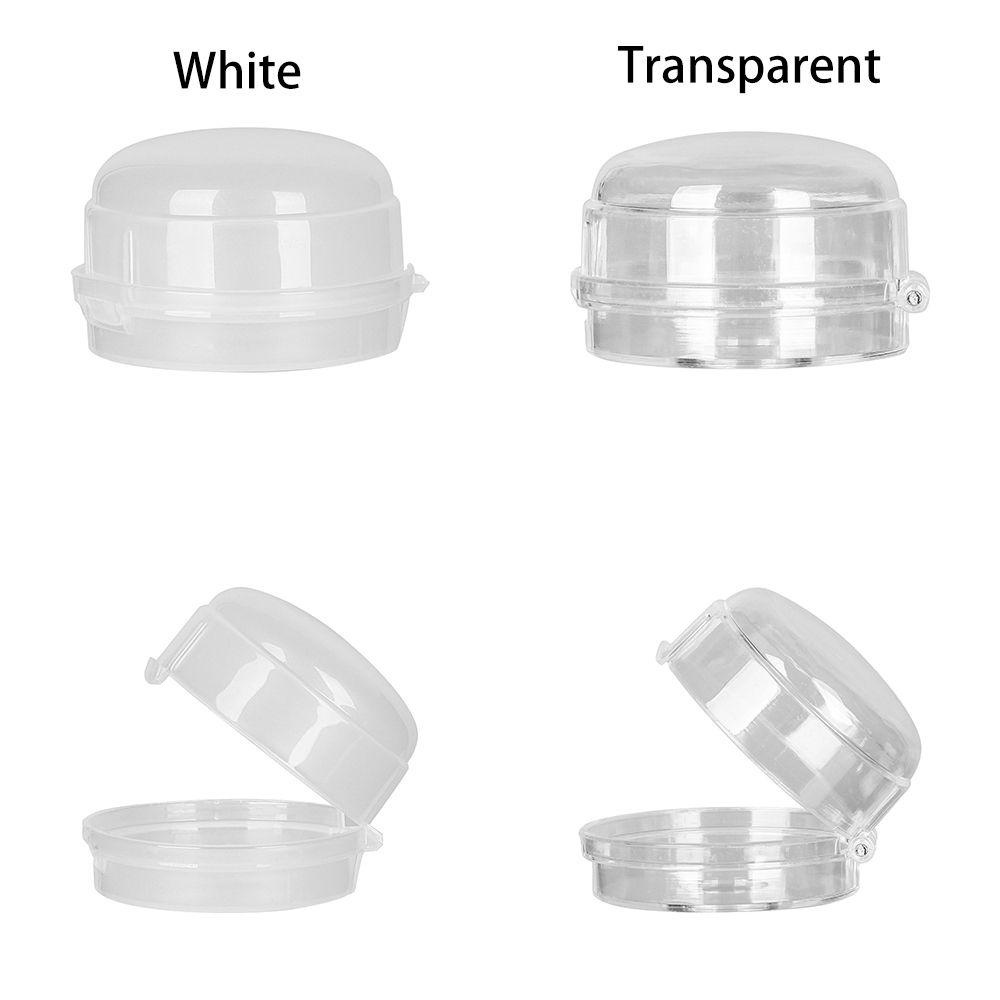 Set 1 / 2 / 4 Nắp Khóa Lò Vi Sóng Bằng Nhựa Trong Suốt An Toàn Cho Bé