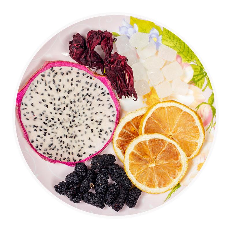 Thanh long thái lát sấy lạnh Robimart gói 500gr - Hàng loại 1 lát đẹp