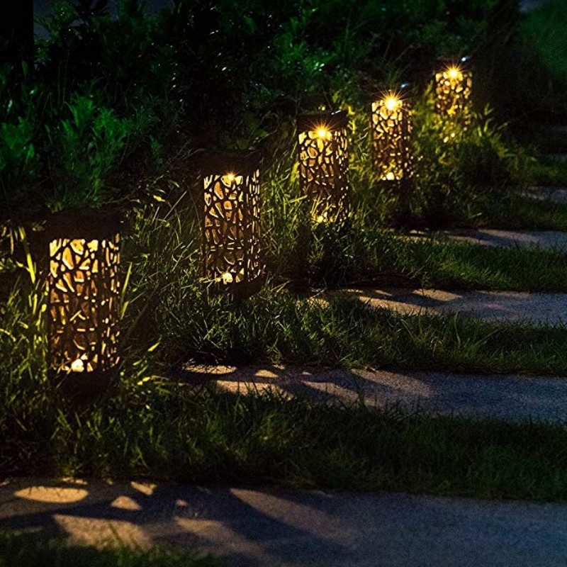 Đèn LED gắn sân vườn chống thấm nước sử dụng năng lượng mặt trời
