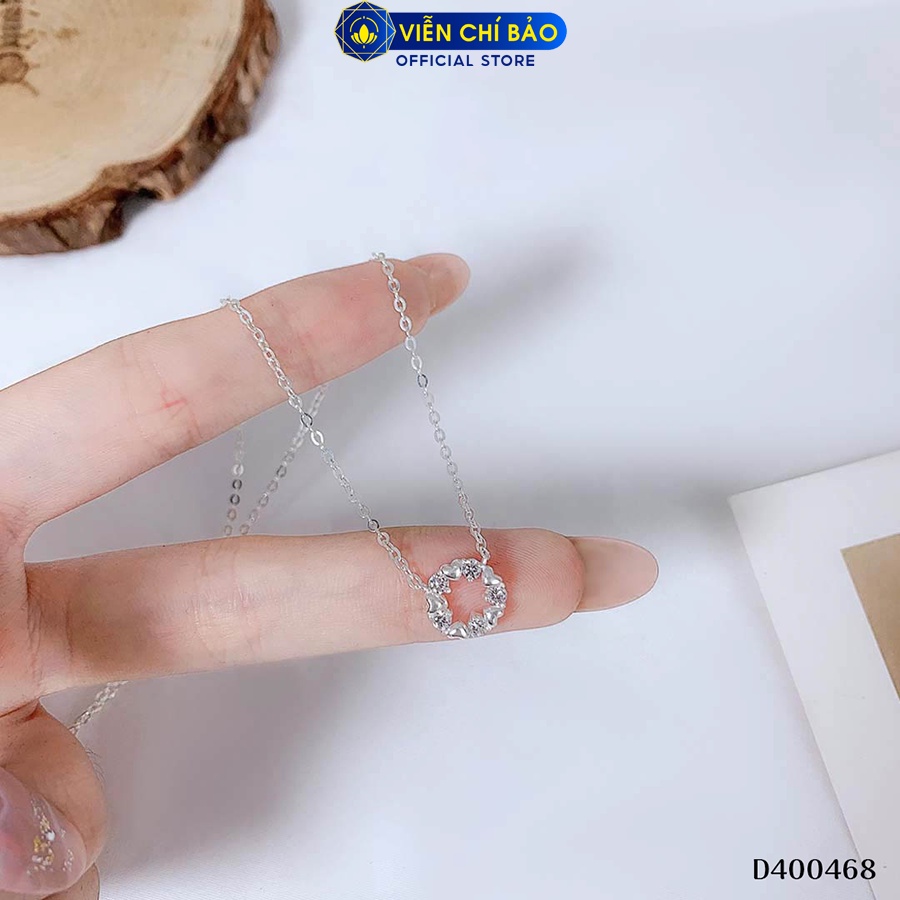 Dây chuyền bạc nữ Lineline love chất liệu bạc 925 thời trang phụ kiện trang sức nữ Viễn Chí Bảo D400468
