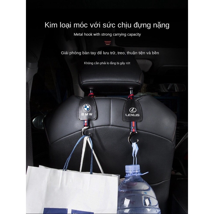 Móc Treo Đồ Gắn Lưng Ghế Xe Hơi Đa Năng Tiện Dụng