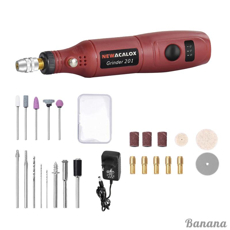 Bộ 12 Cây Bút Khoan Điện Cầm Tay Đánh Bóng Móng Tay Hình Cây Bút Cho Kim Loại/Kính/Đồ Gỗ