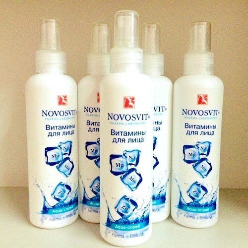 Xịt khoáng Nga Novosvit