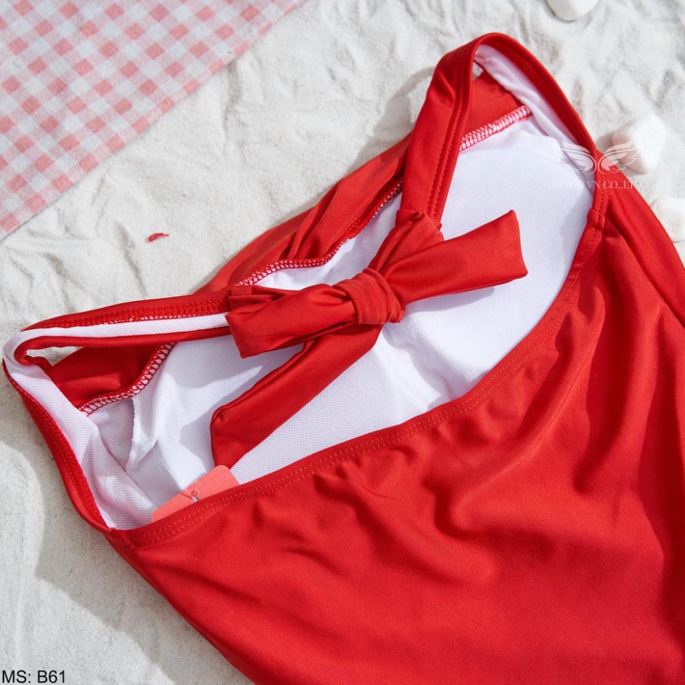 [MIỄN PHÍ SHIP] B61 Đồ Bơi Đi Tắm Biển Nữ Mùa Hè Bikini 1 Mảnh Liền Thân Dáng Váy Xòe Có Đệm Ngực Cao Cấp 2019 Đẹp