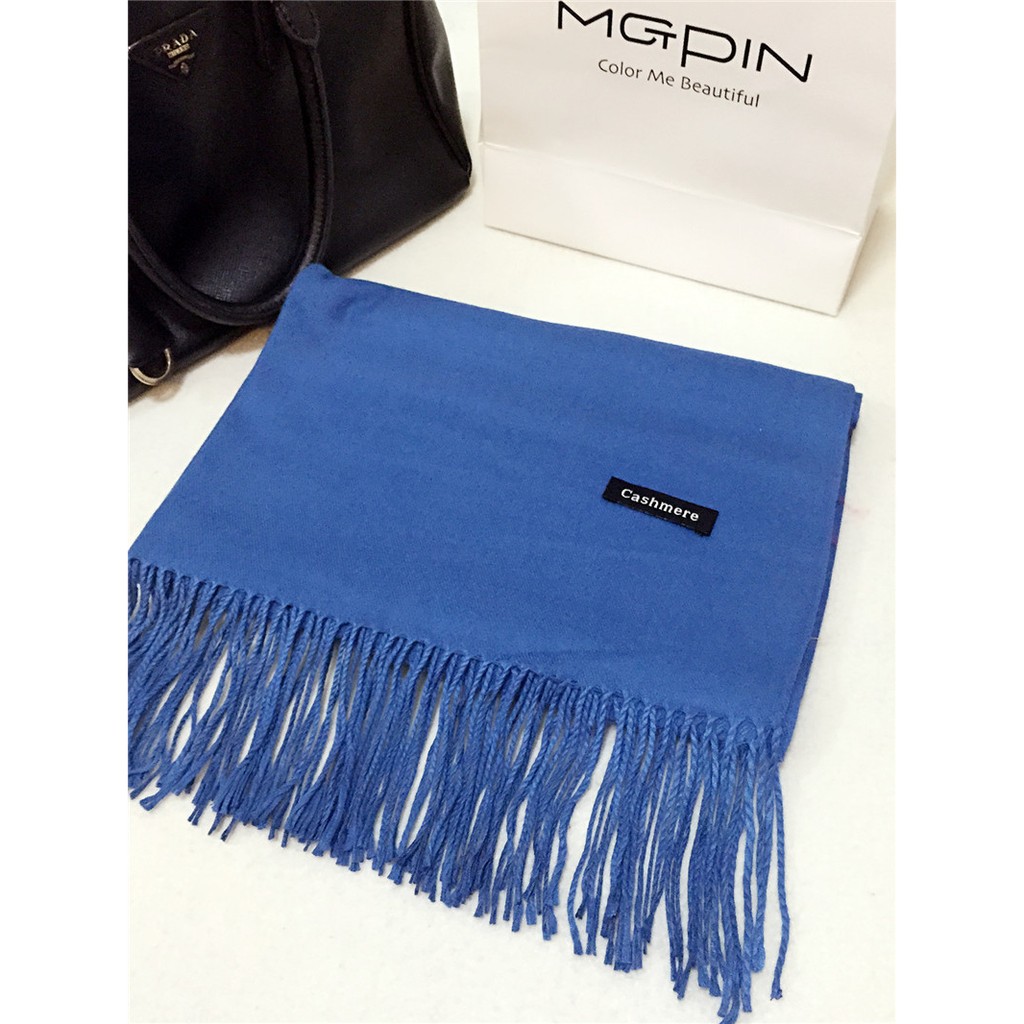 Khăn màu trơn Cashmere