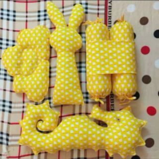 Rập thú làm gối ôm cho bé