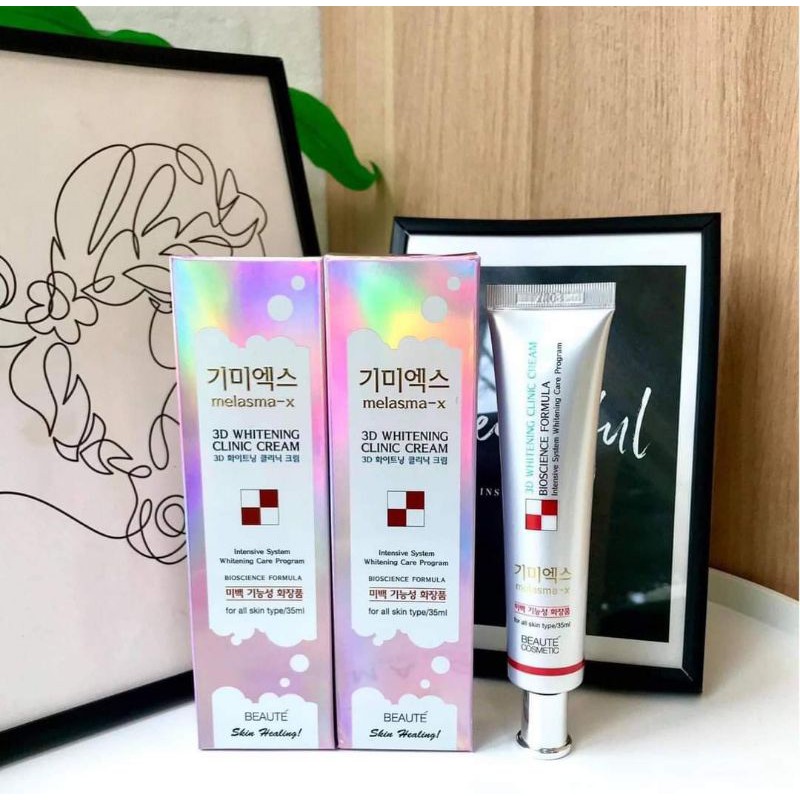 KEM NÁM 3D MELASMA-X Whitening Clinic Cream