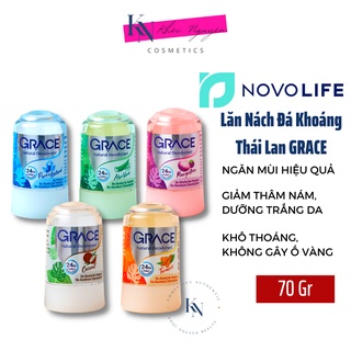 Lăn nách đá khoáng thái lan grace, khử mùi cơ thể chai 70gr