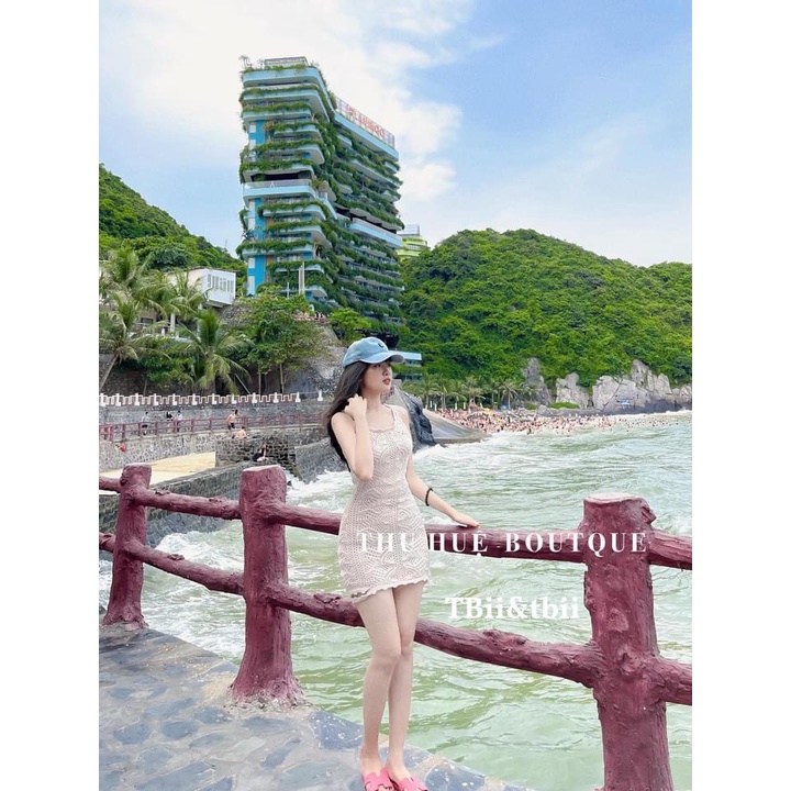 Áo - váy 2 dây ren ZR đôi bạn thân cực hot