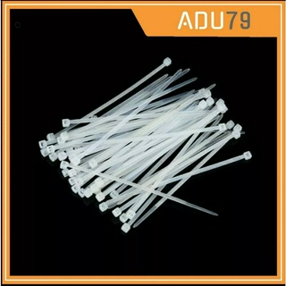Combo 70-80 Dây Rút Màu Trắng Giúp Các Tấm Lưới Ghép Làm Chuồng Chó Mèo, Tủ Kệ Được Chắc Chắn