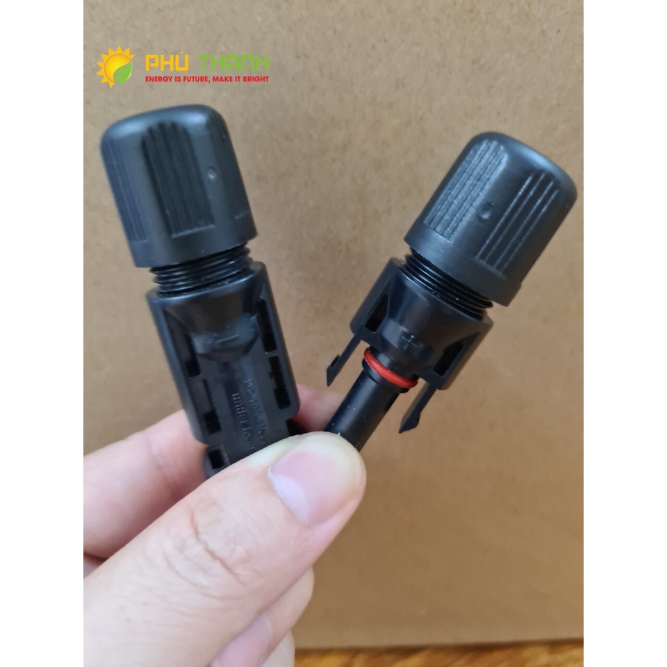 Cặp đầu nối MC4  thông dụng chuyên dụng cho năng lượng mặt trời Solar