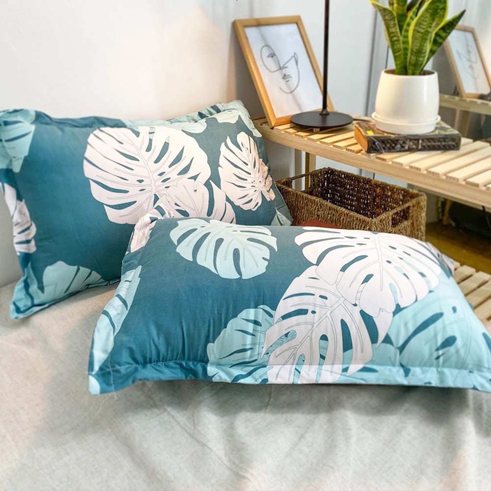 Vỏ Gối Nằm Poly Cotton 45X65 Cm, Áo Gối Nằm Mịn Mát - Ga Gối Chăn Hè