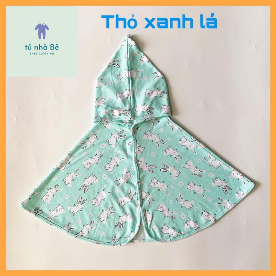 [MẪU MỚI CẬP NHẬT] Áo choàng ponchon đa năng, chống nắng, che gió, đi biển, cho bé từ 0 đến 5 tuổi 😍